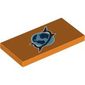 Tile 2 x 4 with Arctic Explorers Symbol print