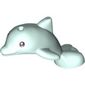 Animal, Dolphin, Baby with Black Eyes