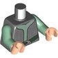 Torso, Silver Chainmail, Sand Green Shirt, Dark Green Belt print, Sand Green Arms, Light Nougat Hands