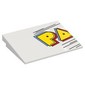 Slope 10° 6 x 8 with Yellow 'PA' print