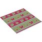 Duplo Blanket 6 x 6 with Nuts and Squirrels Pattern