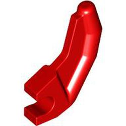 LEGO part 3171 Animal / Creature Body Part, Claw with Clip in Bright Red/ Red