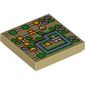 Tile 2 x 2 with Super Mario Bros. 3 Map print