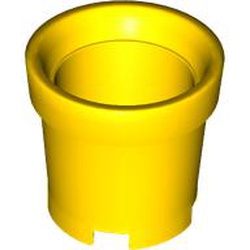 LEGO part 18742 BUCKET in Bright Yellow/ Yellow