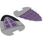 Cat Ears with Medium Lavender Windows print [Complete Sheet]