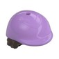 Hair and Hat, Short Dark Brown with Riding Helmet