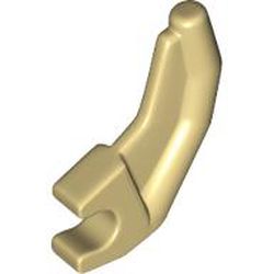 LEGO part 3171 CLAW, W/ 3.2 HOLDER, NO. 1 in Brick Yellow/ Tan