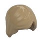 Hair Mid Length, Smooth, Swept Aside