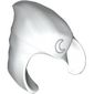 Hood / Cowl Pointed with Silver Crescent Moon print