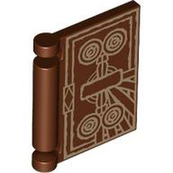 Book Cover with Dark Tan Darkhold print