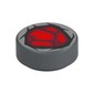 Tile Round 1 x 1 with Embedded Red Gem (Blood Stone) print