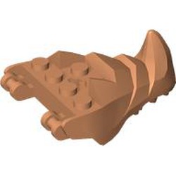 LEGO part 10076923 CREATURE HEAD, NO. 73 in Nougat