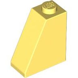 LEGO part 60481 Slope 65° 2 x 1 x 2 in Cool Yellow/ Bright Light Yellow