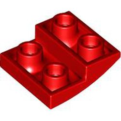 LEGO part 32803 BRICK 2X2X2/3, INVERTED BOW in Bright Red/ Red