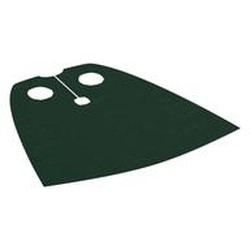 LEGO part 50231 Neckwear Cape, Standard [Traditional Starched Fabric] in Earth Green/ Dark Green