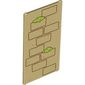 Glass for Window 1 x 4 x 6 with Bricks print