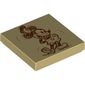 Tile 2 x 2 with Classic Mickey Mouse Sketch print