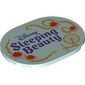 Tile 6 x 8 with Rounded Corners with Dark Purple 'DISNEY Sleeping Beauty' print