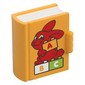 Duplo Book, Red Rabbit, Duplo Bricks with '1, 2, 3' print