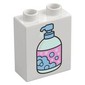 Duplo Brick 1 x 2 x 2 with Bottom Tube, Hand Soap Dispenser Print