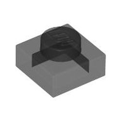 LEGO part 3024 Plate 1 x 1 in Trans-Black