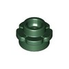 Dark Green Plant, Flower, Plate Round 1 x 1 with 5 Petals