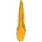 Flame / Vapor Trail 3 x 14 with Axle Hole and Bright Light Orange Marbled Center Pattern