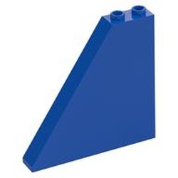 LEGO part  ROOF TILE 1X6X5 in Bright Blue/ Blue
