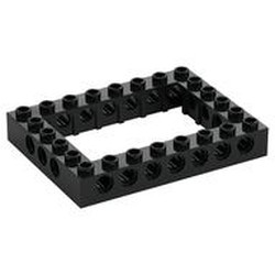 Technic Brick 6 x 8 with 4 x 6 Opening