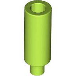 LEGO part 37762 CANDLE, NO. 1 in Bright Yellowish Green/ Lime