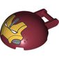 Windscreen 4 x 4 x 1 2/3 Canopy Half Sphere with Handle and Hulk Buster Face Print