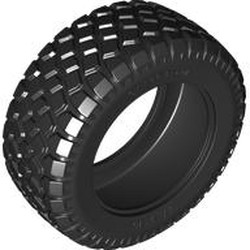 LEGO part upn9999 Tyre 87.9 x 36 in Black