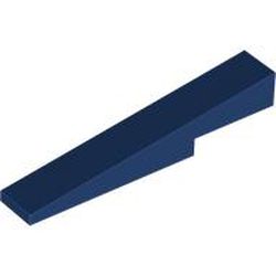 LEGO part 4569 ROOF TILE 1X6X1, NO. 1 in Earth Blue/ Dark Blue