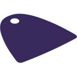 LEGO part CAPE, 1 HOLE, NO. 5 in Medium Lilac (6454362|37046)