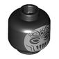 Minfig Head Death Eater, Silver Mask, Wide Eyes / Narrow Eyes print