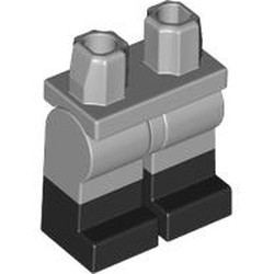 LEGO part MINI LOWER PART in Medium Stone Grey (6454442|77601)