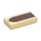 Tile 1 x 2 with Arched Wooden Door print