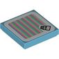 Tile 2 x 2 with Funky Kong and Barcode Print (Sticker)