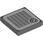 Tile 2 x 2 with Dry Bowser and Barcode Print (Sticker)