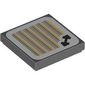 Tile 2 x 2 with Halter Weights and Barcode Print (Sticker)