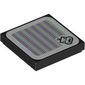 Tile 2 x 2 with Morton and Barcode Print (Sticker)