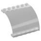 Panel 6 x 5 x 3 1/3 Curved Top
