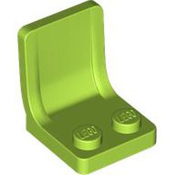 LEGO part 4079 SEAT 2X2X2 in Bright Yellowish Green/ Lime