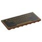Tile Special 4 x 8 Inverted with Gold 'Concorde', Stats on Black Background print