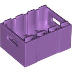 LEGO part 30150 Box / Crate with Handholds in Medium Lavender