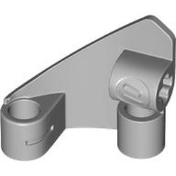 LEGO part 2403 Technic Panel Fairing #10 Medium Triangle Smooth in Medium Stone Grey/ Light Bluish Gray