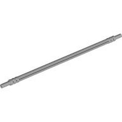 LEGO part 32202 Axle Hose, Soft 16L in Medium Stone Grey/ Light Bluish Gray