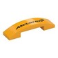 Slope Curved 4 x 1 Double with No Studs and Black 'McLaren' Print
