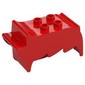 Duplo Brick, Hair, 2 x 2 Top Studs, Spiked to Side, Spiked Bangs