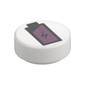 Tile Round 1 x 1 with Battery print